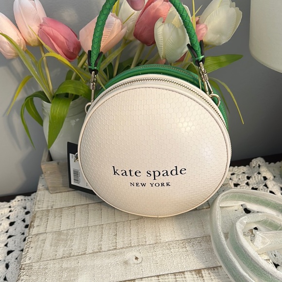 Nwt Kate spade tee time golf ball crossbody bag - Picture 4 of 16